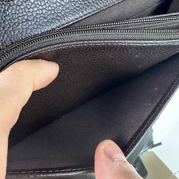 CHANEL CAVIAR LEATHER WOC Shoulder/Crossbody Bag SHW - Picture 10 of 13